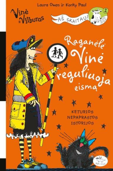 Raganėlė Vinė reguliuoja eismą