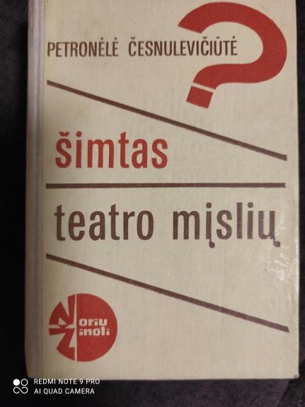 Šimtas teatro mįslių