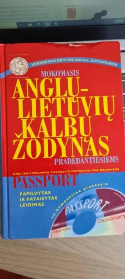 Mokomasis anglų-lietuvių kalbų žodynas pradedantiesiems - Autorių Kolektyvas, knyga