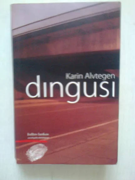 dingusi - Karin Alvtegen, knyga