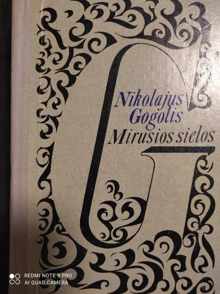 Mirusios sielos - Nikolajus Gogolis, knyga