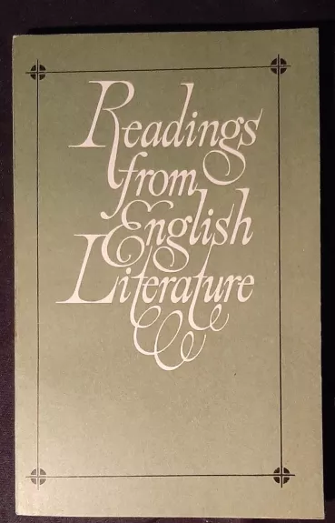 Readings from English Literature - Autorių Kolektyvas, knyga