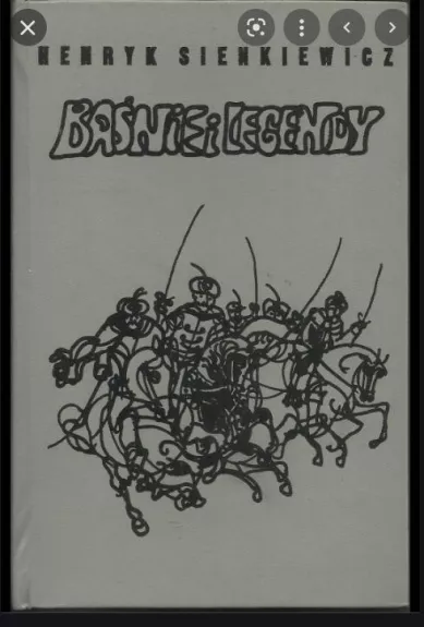 Basnie i legendy - Henryk Sienkiewicz, knyga