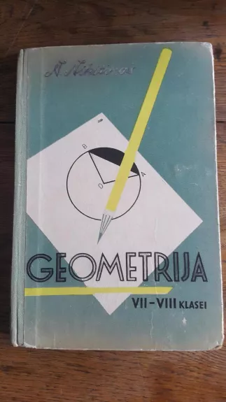 Geometrija VII-VIII kl - Nikolajus Nikitinas, knyga