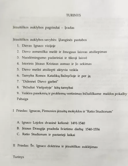 Jėzuitiškos auklybos pagrindai - Jonas Boruta, knyga 1