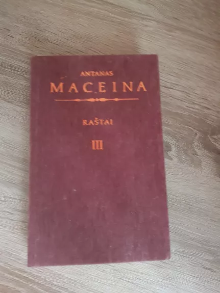 A. Maceina,  Raštai (II-III tomai)