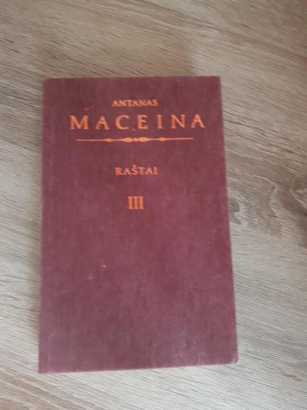 A. Maceina,  Raštai (II-III tomai)