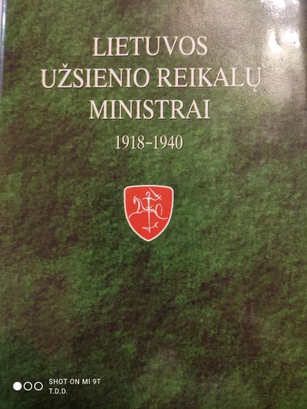 Lietuvos užsienio reikalų ministrai 1918-1940