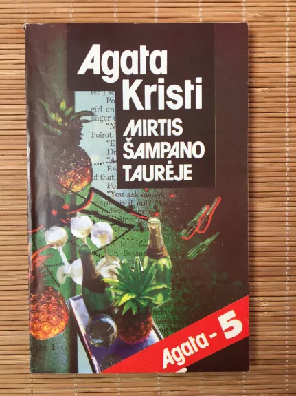 Mirtis šampano taurėje - Agatha Christie, knyga