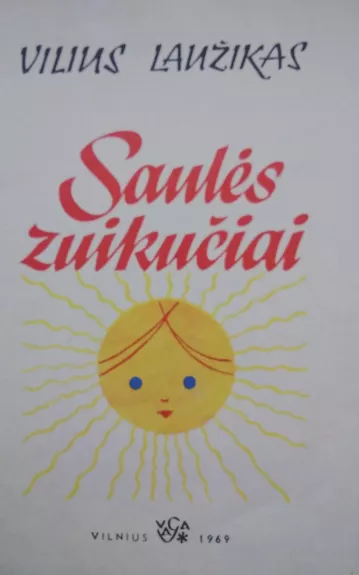 Saulės zuikučiai - Vilius Laužikas, knyga