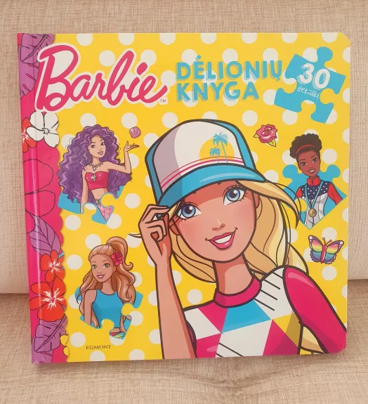 Barbie dėlionių knyga