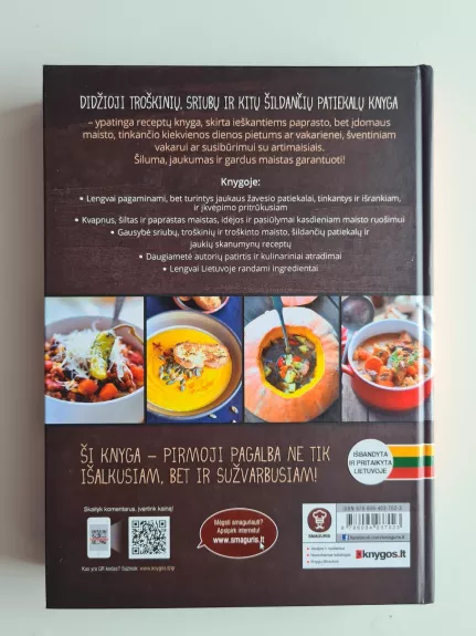 Didžioji troškinių, sriubų ir kitų šildančių patiekalų knyga - Neringa Kalasauskaitė, knyga