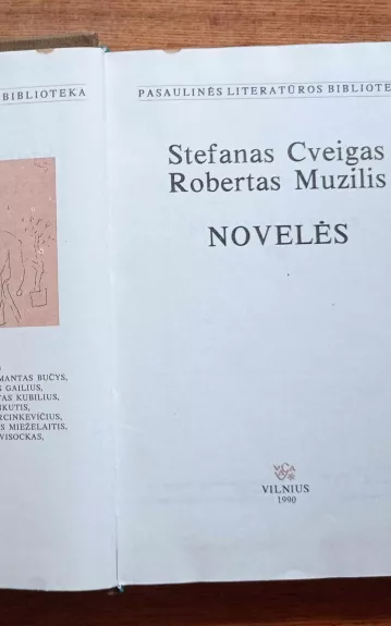 Novelės - Stefan Zweig, knyga 1