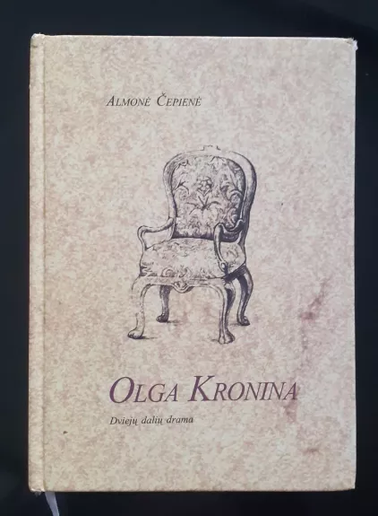 Olga Kronina - Alma Čepienė, knyga