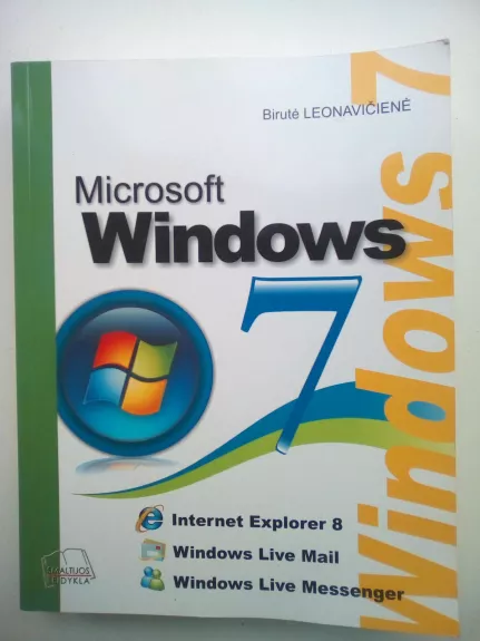 Microsoft Windows 7 - Birutė Leonavičienė, knyga 1