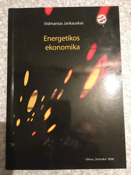 Energetikos ekonomika - Vidmantas Jankauskas, knyga