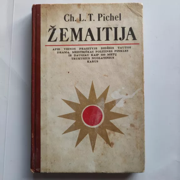 Žemaitija - C. L. T. Pichel, knyga