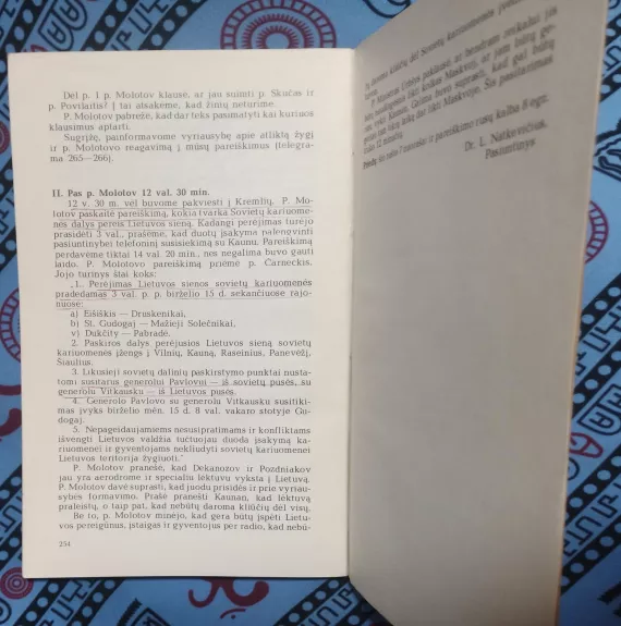 Lietuva Stalino ir Hitlerio sandėrio verpetuose - Liudas Truska, knyga 1