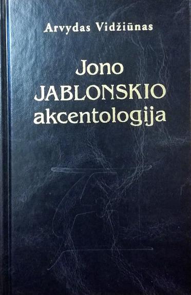 Jono Jablonskio akcentologija