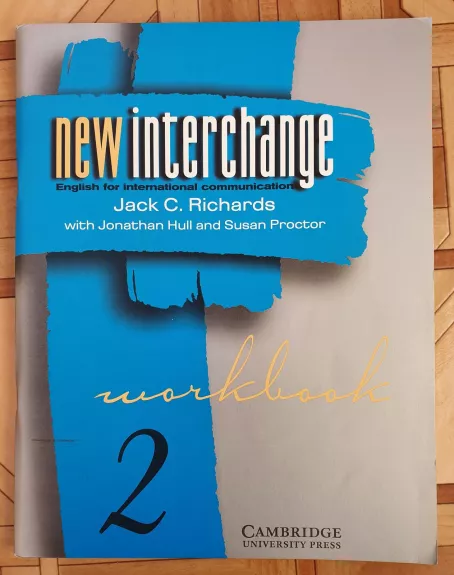 new interchange workbook - Jack C. Richards, knyga