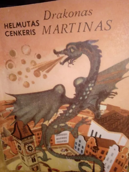 Drakonas Martinas - Helmutas Cenkeris, knyga