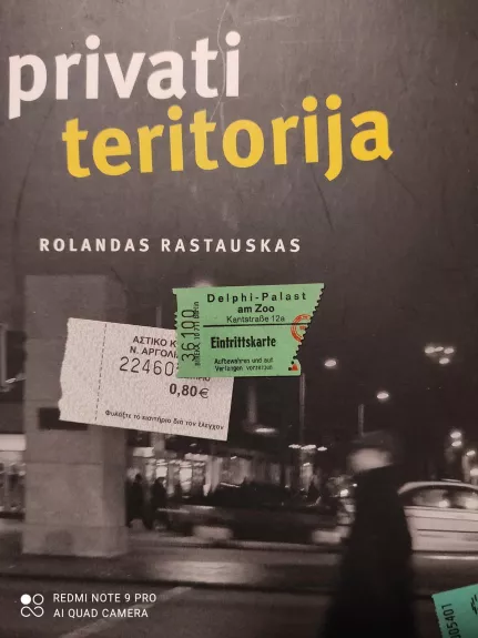 Privati teritorija - Rolandas Rastauskas, knyga