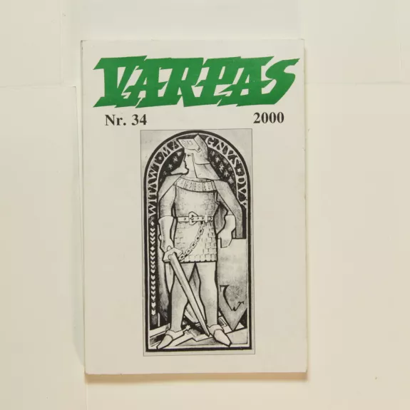 Varpas, 2000m., Nr. 34 - Antanas Kučas, knyga