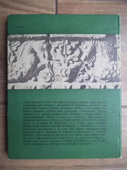 Kraštas ir žmonės: Lietuvos geografiniai ir etnografiniai aprašymai (XIV-XIX a.) - Autorių Kolektyvas, knyga 1