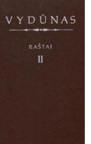 Vydūnas Raštai (II tomas)