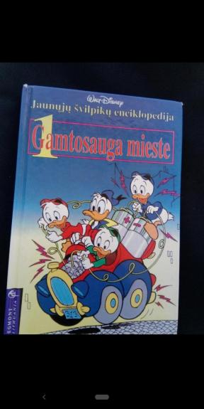 Jaunųjų švilpikų enciklopedija. Gamtosauga mieste - Walt Disney, knyga