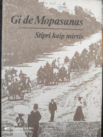 Stipri kaip mirtis