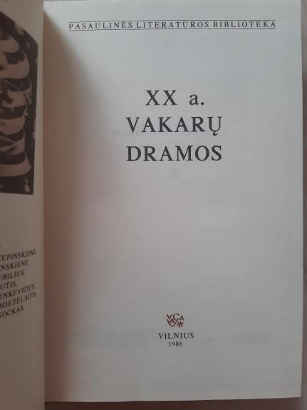 XX a. vakarų dramos