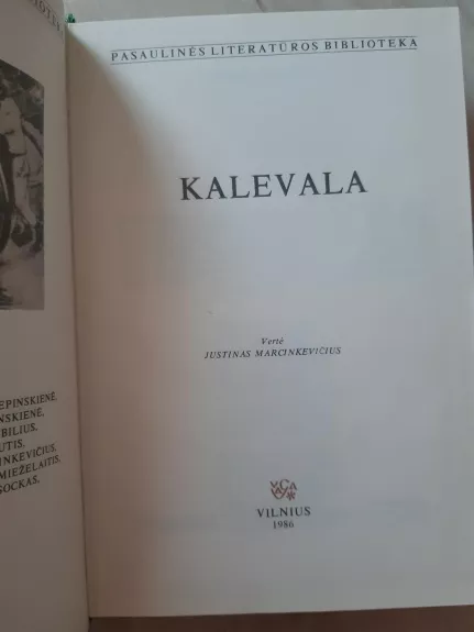 Kalevala - Kalevala Kalevala, knyga 1
