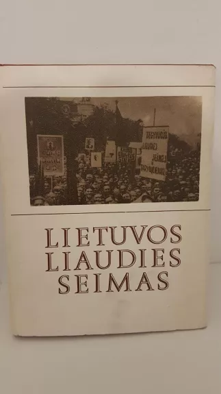Lietuvos liaudies seimas - K. Surblys, knyga