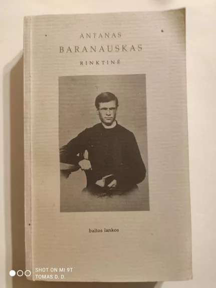 Rinktinė - Antanas Baranauskas, knyga