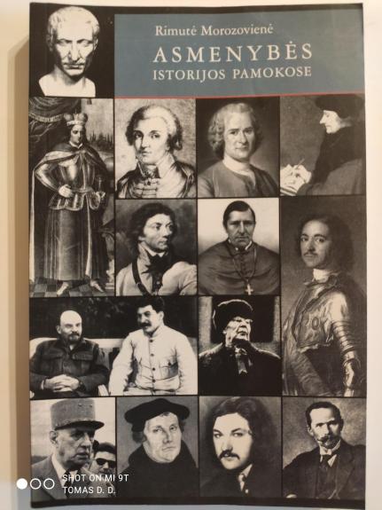 Asmenybės istorijos pamokose - Rimutė Morozovienė, knyga