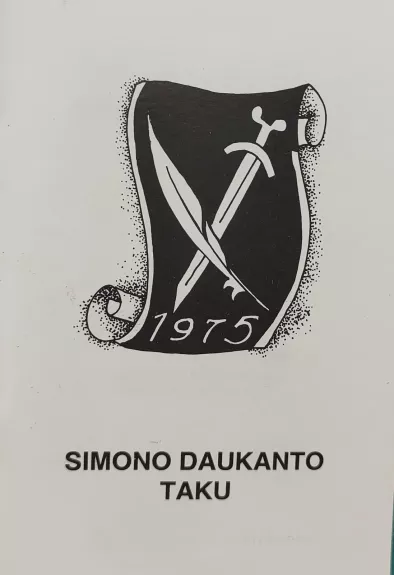 Simono Daukanto taku - G. Didelytė, knyga