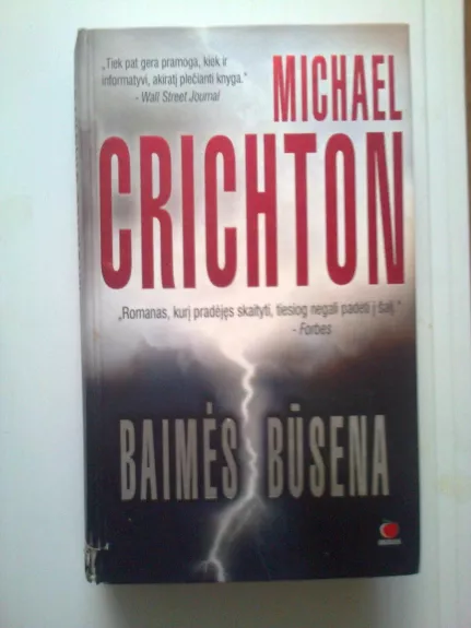 Baimės būsena - Michael Crichton, knyga