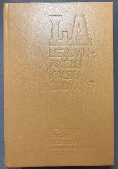 Lietuvių - anglų kalbų žodynas (1991)