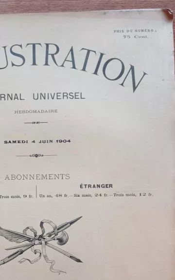 L'ILLUSTRATION JOURNAL UNIVERSEL N° 3197 - Autorių Kolektyvas, knyga 1