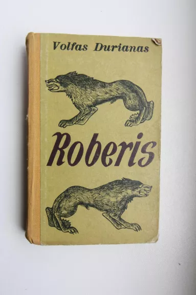Roberis - Volfas Durianas, knyga