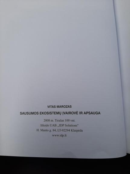 Sausumos ekosistemų įvairovė ir apsauga