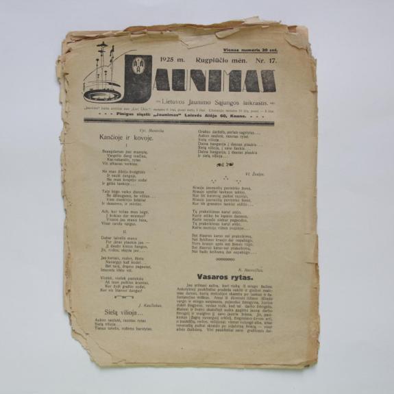 Jaunoji karta 1935, Nr. 22