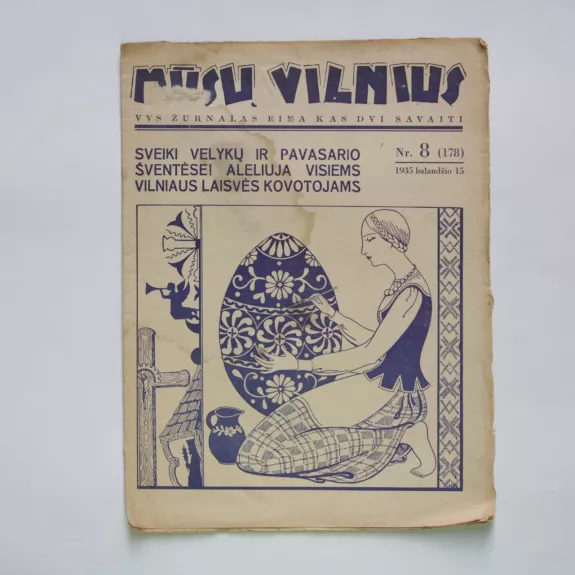 Mūsų Vilnius 1935, Nr. 8 - Autorių Kolektyvas, knyga