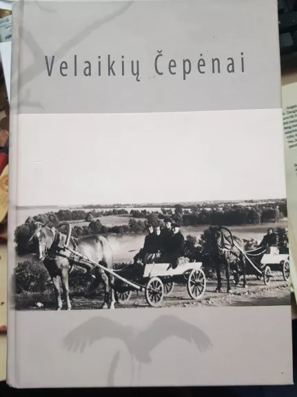 Velaikių Čepėnai - kun. Juozas Čepėnas, knyga