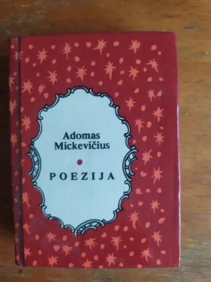 Poezija - Adomas Mickevičius, knyga