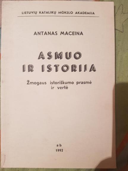 Asmuo ir istorija