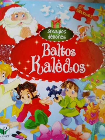 Baltos Kalėdos. Smagios 6 dėlionės