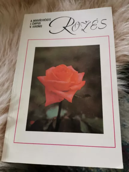 Rožės - A. Boguševičiūtė, I.  Daujotaitė, knyga 1