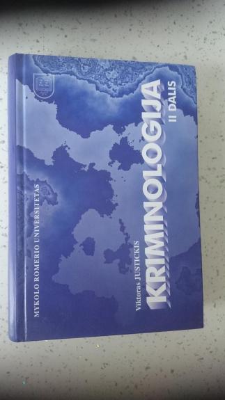 Kriminologija (II dalis)